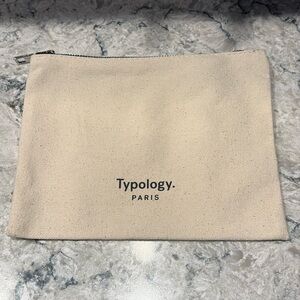 Typology Paris Canvas Pouch